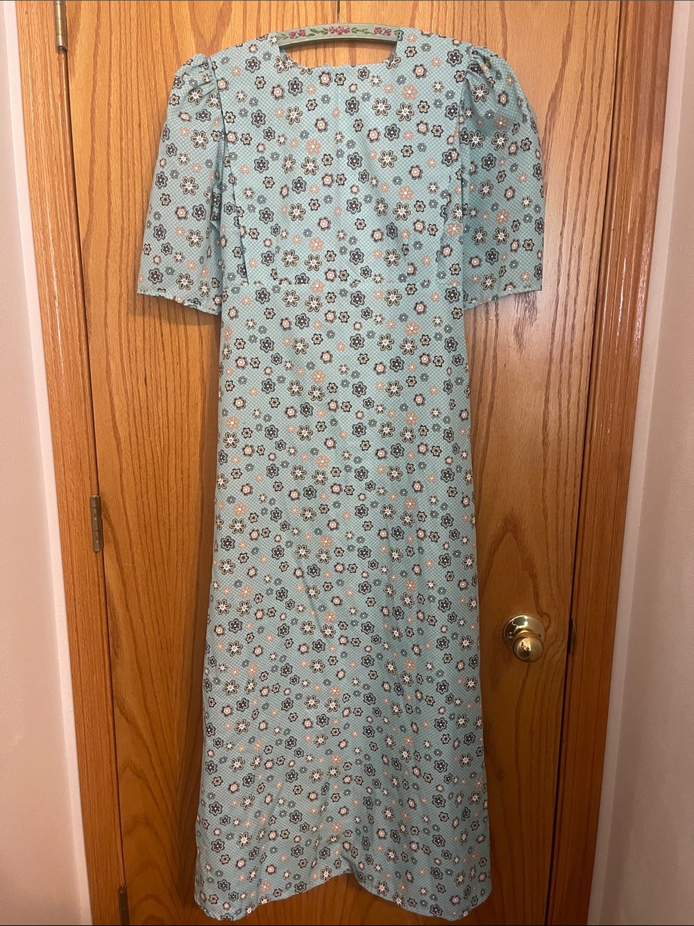 Modest handmade dress